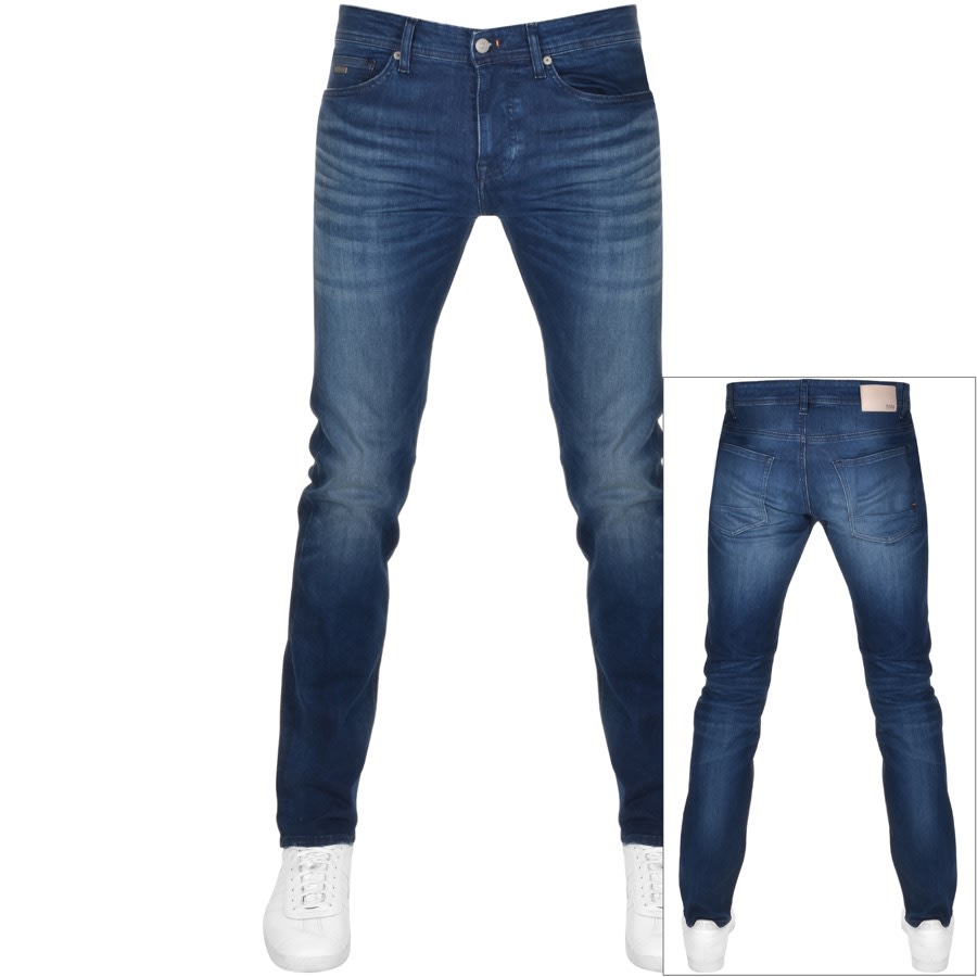 Alternative Image for ProductBOSS Delaware Slim Fit Jeans Navy1